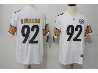 Pittsburgh Steelers 92 James Harrison Football Jersey Legend White