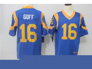 St. Louis Rams 16 Jared Goff Football Jersey Legend Blue