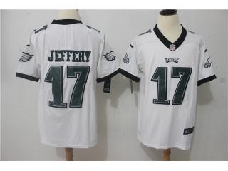 Philadelphia Eagles 17 Alshon Jeffery Football Jersey Legend White