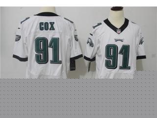 Philadelphia Eagles 91 Fletcher Cox Elite Football Jersey White