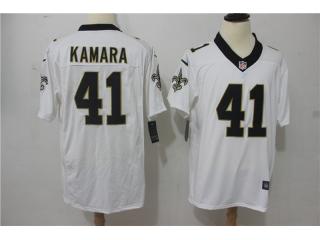 New Orleans Saints 41 Alvin Kamara Football Jersey White Fan Edition