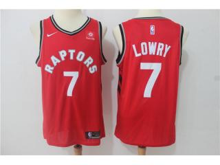 2017-2018 Nike Toronto Raptors 7 Kyle Lowry Basketball Jersey Red Fan Edition