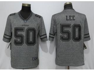 Dallas Cowboys 50 Sean Lee Stitched Gridiron Gray Limited Jersey