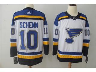 Adidas St. Louis Blues 10 Brayden Schenn Ice Hockey Jersey White