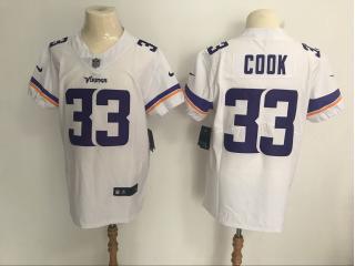 Minnesota Vikings 33 Dalvin Cook VAPOR elite Football Jersey Legend White