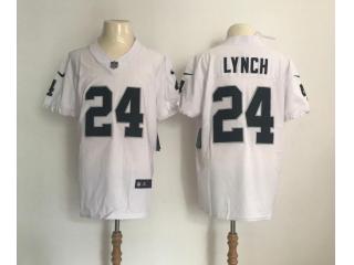 Oakland Raiders 24 Marshawn Lynch VAPOR elite Football Jersey Legend White