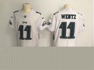 Philadelphia Eagles 11 Carson Wentz VAPOR elite Football Jersey Legend White