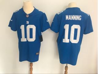 New York Giants 10 Eli Manning VAPOR elite Football Jersey Legend Blue