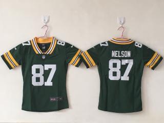 Women Green Bay Packers 87 Jordy Nelson Football Jersey Legend