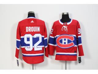 Adidas Montreal Canadiens 92 Jonathan Drouin Ice Hockey Jersey Red