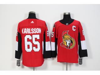 Adidas Ottawa Senators 65 Erik Karlsson Ice Hockey Jersey Red