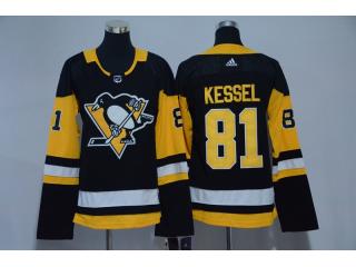Youth 2017-Adidas Pittsburgh Penguins 81 Mary Hessel Ice Hockey Jersey Black