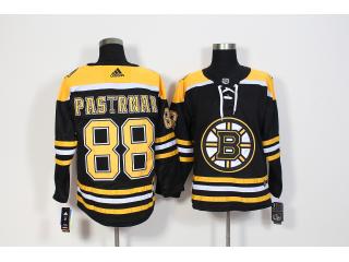 Adidas Boston Bruins 88 David Pastrnak Ice Hockey Jersey Black