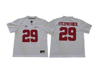 2017 New Alabama Crimson Tide 29 Minkah Fitzpatrick Limited College Football Jersey White