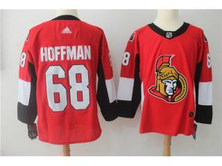 Adidas Ottawa Senators 68 Mike Hoffman Ice Hockey Jersey Red