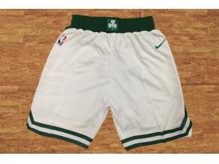 Nike White 2017-2018 Celtics shorts