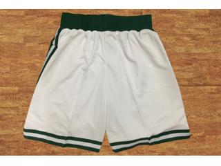 Nike White 2017-2018 Celtics shorts