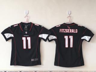 Women Arizona Cardinals 11 Larry Fitzgerald Vapor Limited Football Jersey Black