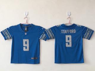 Youth Detroit Lions 9 Matthew Stafford Football Jersey Legend Light blue