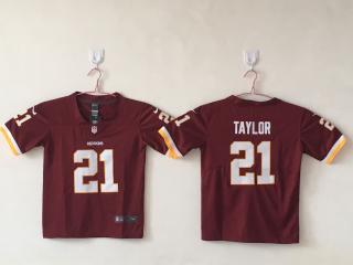 Youth Washington Redskins 21 Sean Taylor Football Jersey Legend Red