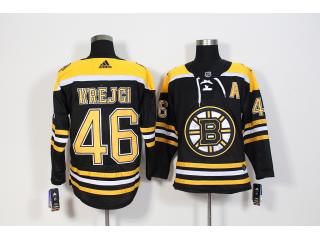 Adidas Boston Bruins 46 David Krejci Ice Hockey Jersey Black