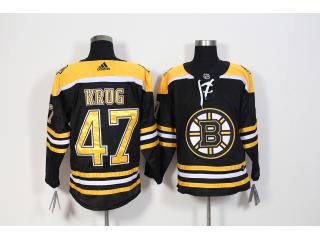Adidas Boston Bruins 47 Torey Krug Ice Hockey Jersey Black