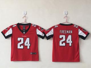 Youth Atlanta Falcons 24 Devonta Freeman Football Jersey Legend Red