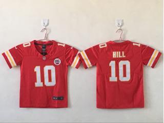 Youth Kansas City Chiefs 10 Tyreek Hill Football Jersey Legend Red