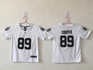 Youth Oakland Raiders 89 Amari Cooper Football Jersey Legend White
