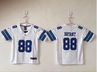 Youth Dallas Cowboys 88 Dez Bryant Football Jersey Legend White