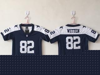 Youth Dallas Cowboys 82 Jason Witten Football Jersey Legend Navy Blue