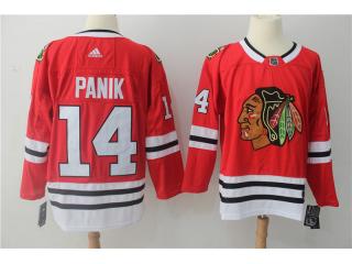 Adidas Chicago Blackhawks 14 Richard Panik Ice Hockey Jersey Red