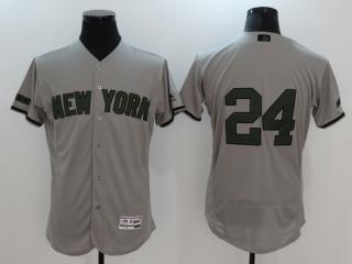 New York Yankees 24 Gary Sanchez Flexbase Baseball Jersey Gray