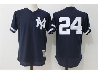 New York Yankees 24 Gary Sanchez Baseball Jersey deep blue and retro cave cloth