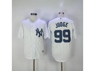 New York Yankees 99 Aaron Judge Baseball Jersey White Fan version