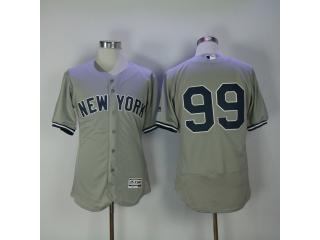 New York Yankees 99 Aaron Judge Flexbase Baseball Jersey Gray