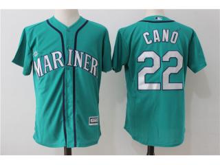 Seattle Mariners Robinson 22 Cano Baseball Jersey Green Fan version