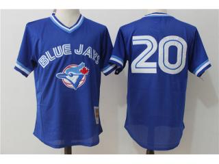 Toronto Blue Jays 20 Josh Donaldson Baseball Jersey retro net eye
