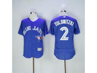 Toronto Blue Jays 2 Troy Tulowitzki Flexbase Baseball Jersey