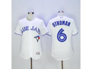 Toronto Blue Jays 6 Marcus Stroman Flexbase Baseball Jersey White