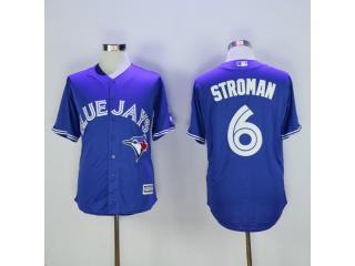 Toronto Blue Jays 6 Marcus Stroman Baseball Jersey Fan version
