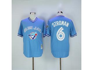 Toronto Blue Jays 6 Marcus Stroman Baseball Jersey Retro
