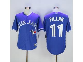 Toronto Blue Jays 11 Kevin Pillar Baseball Jersey Fan version