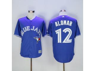 Toronto Blue Jays 12 Roberto Alomar Baseball Jersey Fan version