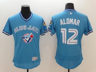 Toronto Blue Jays 12 Roberto Alomar Flexbase Baseball Jersey