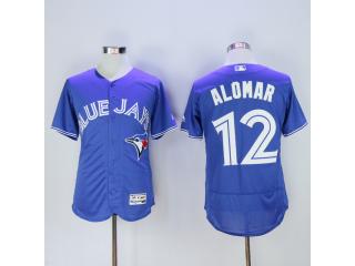 Toronto Blue Jays 12 Roberto Alomar Flexbase Baseball Jersey