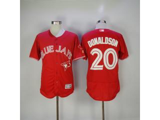 Toronto Blue Jays 20 Josh Donaldson Flexbase Baseball Jersey Red