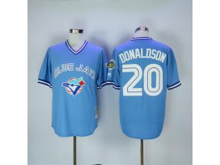 Toronto Blue Jays 20 Josh Donaldson Baseball Jersey Retro