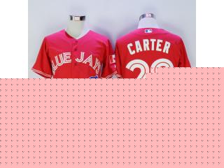 Toronto Blue Jays 29 Joe Carter Flexbase Baseball Jersey Red