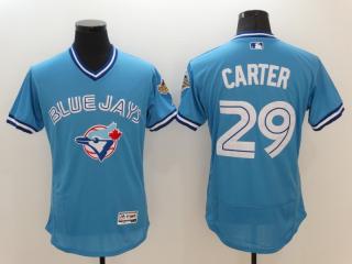 Toronto Blue Jays 29 Joe Carter Flexbase Baseball Jersey